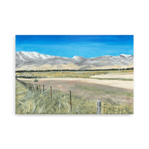 Wyoming Fence – Premium Matte Print