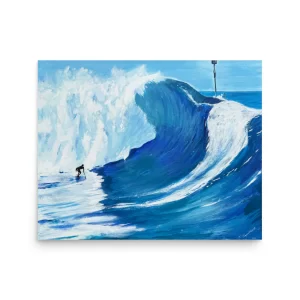 Big Wave at the Wedge – Premium Matte Print